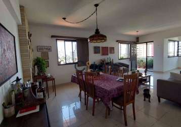 Apartamento à venda, 166 m² por r$ 670.000,00 - cocó - fortaleza/ce