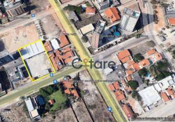 Terreno à venda, 2400 m² por r$ 1.800.000 - praia do futuro - fortaleza/ce