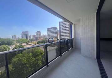 Apartamento com 2 dormitórios à venda, 58 m² por r$ 755.000,00 - dionisio torres - fortaleza/ce