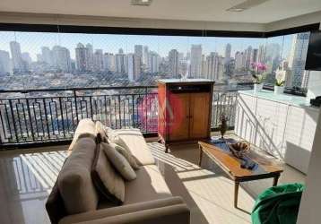 Apartamento à venda com 140m², 3 suítes e 2 vagas, na saúde