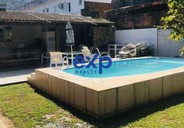 Casa com 5 quartos à venda na maraca, 102, balneario praia do perequê, guarujá por r$ 730.000