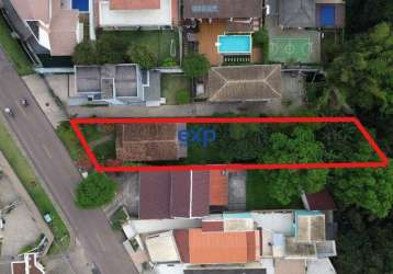 Terreno à venda na rua josé brusamolin, 100, são lourenço, curitiba por r$ 690.000