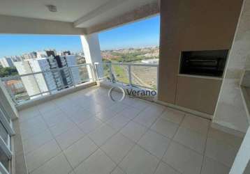 Apartamento com 3 dormitórios à venda, 181 m² por r$ 1.900.000,00 - condomínio rossi le monde - campinas/sp