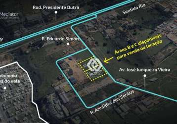 Área, 20000 m² - venda por r$ 12.000.000 ou aluguel por r$ 58.000,00/mês - bairro do grama - caçapava/sp