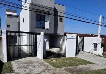 Sobrado com 3 quartos, à venda em curitiba, xaxim