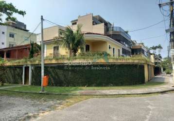 Casa 4 quartos, jardim, frente ao pq. chico mendes, recreio, rj