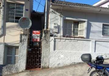 Casa residencial para locação de 1 dormitório, cozinha, banheiro, área de serviço, no mandaqui.