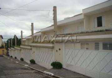 Sobrado à venda com 2 suítes, 2 vagas e churrasqueira. vila nova mazzei, próximo a imbiras.