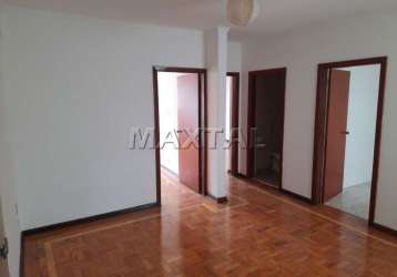 Apartamento em santana, 70m², com 2 dormitórios, sala, cozinha e 2 banheiros.