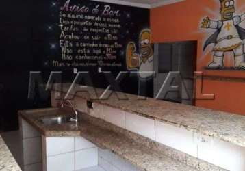 Loja comercial para restaurante, 80 m², 1 cozinha e 2 banheiros para locação em santana.