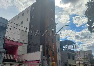 Vende se apartamento em prédio com elevador e churrasqueira de 1 dormitório, novo na vila maria