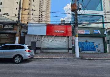 Salão comercial com 300 m² , 3 banheiros, piso de granito, com  salas e próximo ao metrô santana.