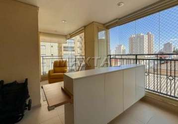 Apartamento 123m² à venda em santana, varanda gourmet, 2 dormitórios e 2 vagas.