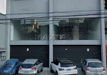 Loja para locação em santana com recuo para 2 vagas nova perto do metrô com 196 m² e com mezzanino .