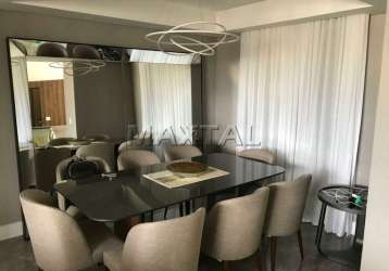 Apartamento 154m² mobiliado na lapa, com 2 suítes, 4 dormitórios, 3 vagas de carros.