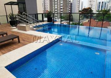 Apartamento à venda, com 82m² alto padrão com 2 dormitórios, sendo 1 suíte e 2 vagas, em perdizes.