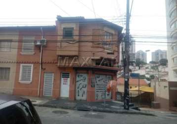 Casa para locação em santana de 2 dormitórios, sem vaga em excelente rua, sobreloja.