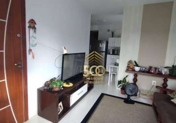 Apartamento com 2 dormitórios à venda, 58 m² por r$ 250.000,00 - nova palhoça - palhoça/sc