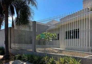 Casa com 3 dormitórios sendo 01 suíte  para alugar, 102 m² por r$ 2.950/mês - parque hortência - maringá/pr