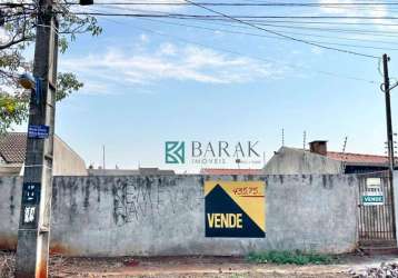 Terreno à venda, 435 m² por r$ 475.000,00 - jardim santa rosa - maringá/pr