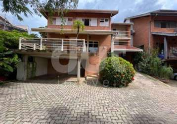 Casa em condomínio fechado com 4 quartos à venda na rua santa mônica, 182, jardim santa marcelina, campinas, 400 m2 por r$ 1.990.000