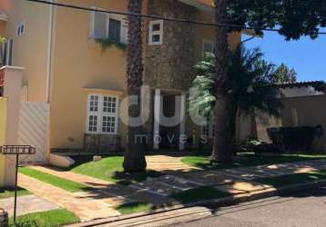 Casa em condomínio fechado com 5 quartos à venda na rua san conrado, 3423, loteamento caminhos de san conrado (sousas), campinas, 384 m2 por r$ 1.990.000