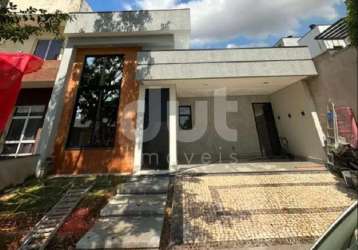 Casa em condomínio fechado com 3 quartos à venda na avenida jardim botânico, 1306, parque olívio franceschini, hortolândia, 140 m2 por r$ 1.045.000