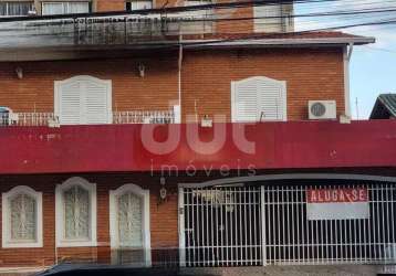 Casa comercial para alugar na avenida josé bonifácio, 1173, jardim flamboyant, campinas, 391 m2 por r$ 9.000