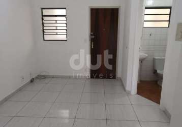 Kitnet / stúdio para alugar na rua regente feijó, 615, centro, campinas, 37 m2 por r$ 1.000