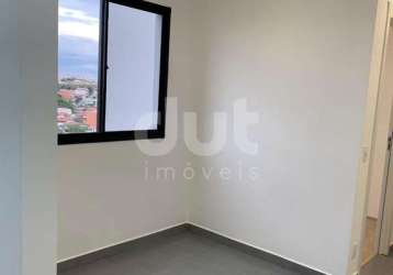 Apartamento com 2 quartos para alugar na avenida gilberto targon, 2325, residencial parque da fazenda, campinas, 37 m2 por r$ 1.500