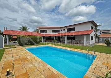 Casa à venda com piscina e 6 quartos em peruíbe, no bairro bougainvillee iii