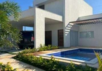 Casa com 4 dormitórios à venda, 152 m² por r$ 850.000,00 - pium - nísia floresta/rn