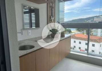 Apartamento de 131 m² na doutor armando lopes - charitas - niterói - rj, à venda por r$ 1.980.000