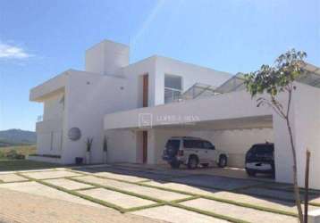 Casa com 5 dormitórios, 607 m² - venda por r$ 4.500.000,00 ou aluguel por r$ 22.844,00/mês - condomínio figueira garden - atibaia/sp