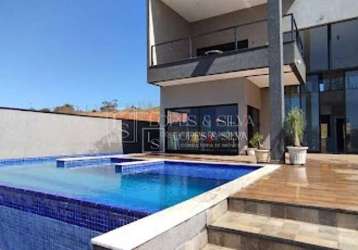 Casa com 4 dormitórios à venda, 630 m² por r$ 2.500.000,00 - condomínio shambala iii - atibaia/sp