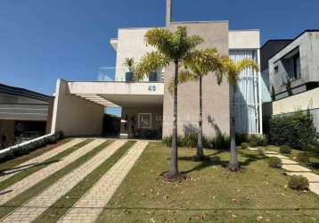 Casa com 4 dormitórios à venda, 443 m² por r$ 3.500.000 - condomínio figueira garden - atibaia/sp