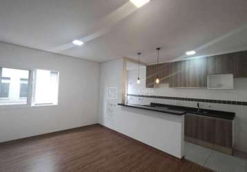 Apartamento 1 dormitório + ar condicionado para locação no alvinópolis, atibaia, sp