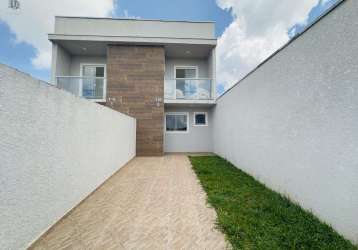 Casa / sobrado para venda em curitiba, ganchinho, 2 dormitórios, 2 banheiros, 2 vagas