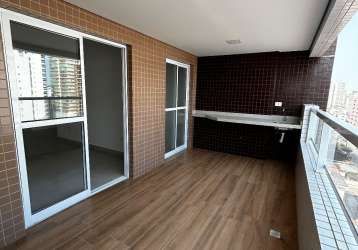 Apartamento novo 2 dormitórios 2 suítes! sacada gourmet!