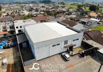 Galpão à venda, 737 m² por r$ 2.250.000,00 - figueira - gaspar/sc