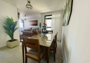 Apartamento com 3 dormitórios à venda por r$ 750.000 - praia do morro - guarapari/es