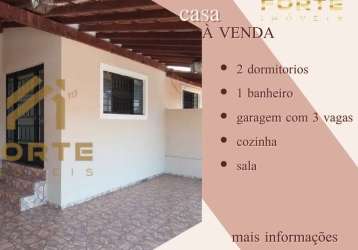 2 dorm. - casa pronta para morar