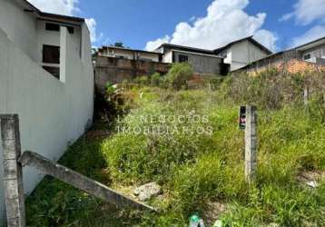 Lote / terreno de bairro para vender no bairro bela vista em palhoça