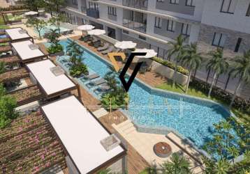 Apartamento em ponta de campina estilo resort, a partir de r$380.000,00. á poucos minutos da praia