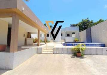 Ótima casa no município do conde próxima a praia de jacumã com 126m² e 4 quartos por apenas r$ 379.000,00