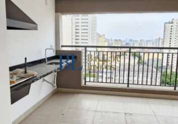 Vende apartamento high mooca 129m² 3 suítes sacada gourmet- 2 vagas!!