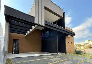 Casa com 3 dormitórios à venda, 160 m² por r$ 1.400.000,00 - condomínio terras do vale - caçapava/sp