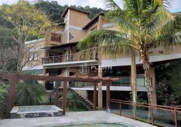 Casa com 4 dormitórios à venda, 410 m² por r$ 2.550.000,00 - itacoatiara - niterói/rj