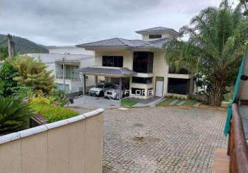 Casa com 4 dormitórios à venda, 400 m² por r$ 1.600.000,00 - são josé de imbassai - maricá/rj