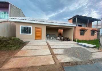 Casa com 3 dormitórios à venda, 142 m² por r$ 480.000,00 - caxito - maricá/rj